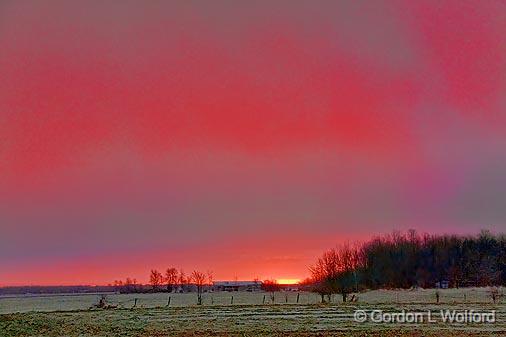 Clouded Sunrise_15656.jpg - Photographed near Richmond, Ontario, Canada.